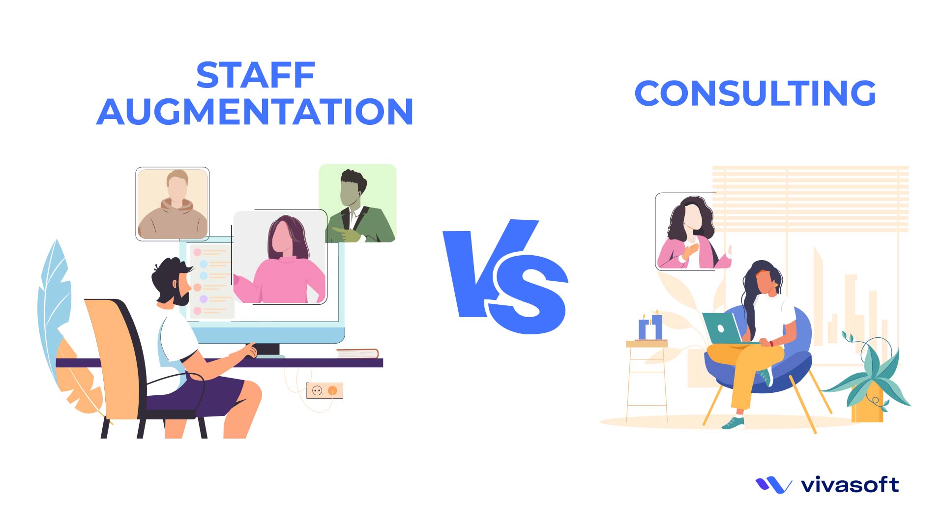 staff augmentation vs consulting